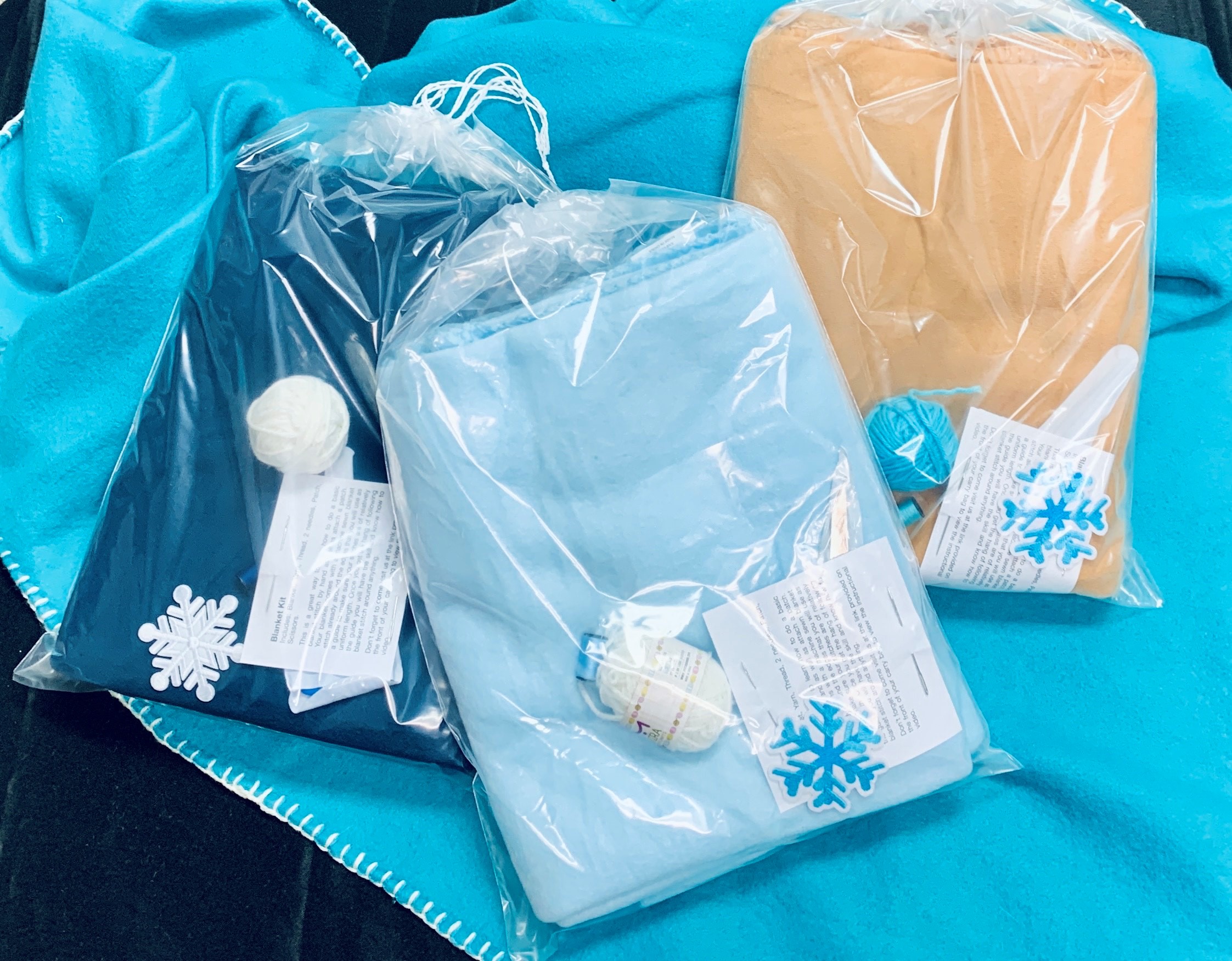 DIY Baby Blanket Kit – It's a Yummy