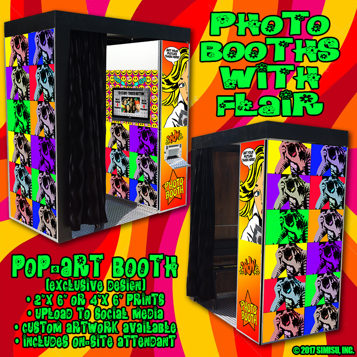 photo booth Pop Art