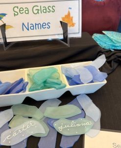 Sea Glass Calligraphy