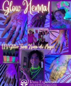 Glitter and Glow Henna